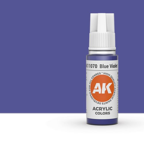 Go to product AK INTERACTIVE 11070 - Acrylic paint Blue Violet 17ml
