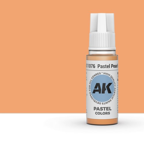 Go to product AK INTERACTIVE 11076 - Acrylic paint Pastel Peach 17ml