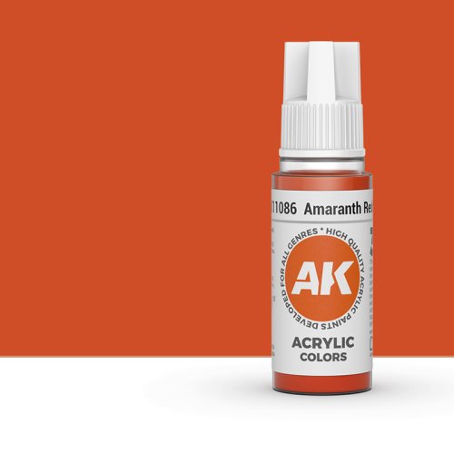 Go to product AK INTERACTIVE 11086 - Acrylic paint Amaranth Red 17ml
