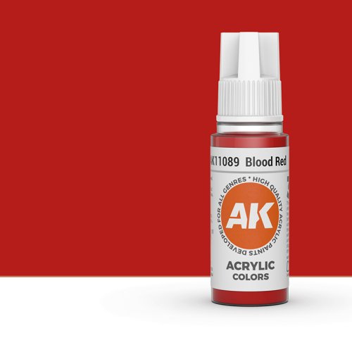 Go to product AK INTERACTIVE 11089 - Acrylic paint Blood Red 17ml