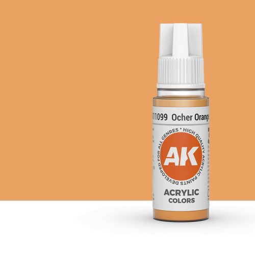 Go to product AK INTERACTIVE 11099 - Acrylic paint Ocher Orange 17ml