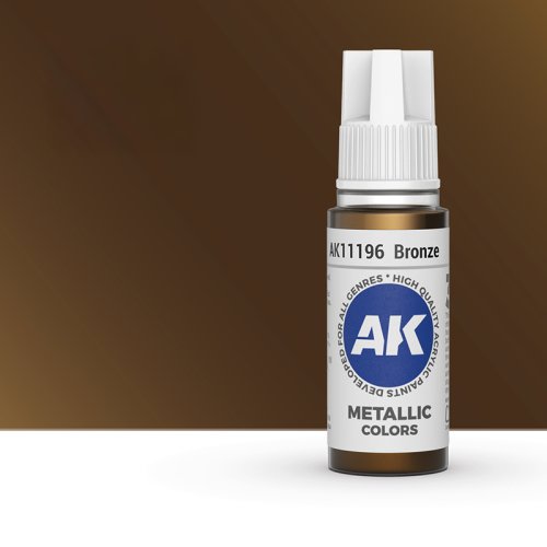 Go to product AK INTERACTIVE 11196 - Acrylic paint Bronze 17ml