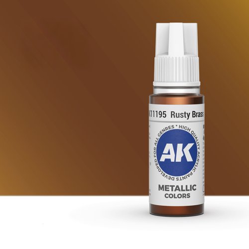 Go to product AK INTERACTIVE 11195 - Acrylic paint Rusty Brass 17ml