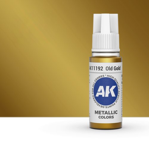 Go to product AK INTERACTIVE 11192 - Acrylic paint Old Gold 17ml