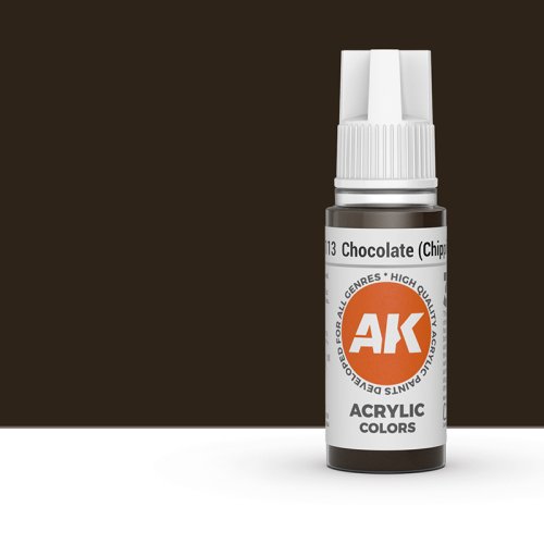Go to product AK INTERACTIVE 11113 - Acrylic paint Chocolate Chipping 17ml