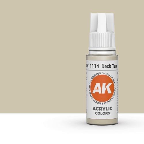 Go to product AK INTERACTIVE 11114 - Acrylic paint Deck Tan 17ml