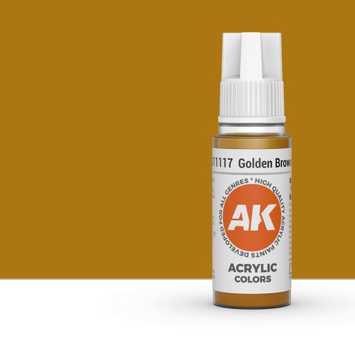 Go to product AK INTERACTIVE 11117 - Acrylic paint Golden Brown 17ml