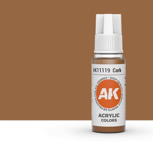 Go to product AK INTERACTIVE 11119 - Acrylic paint Cork 17ml