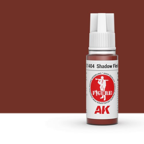 Go to product AK INTERACTIVE 11404 - Acrylic paint Shadow Flesh 17ml