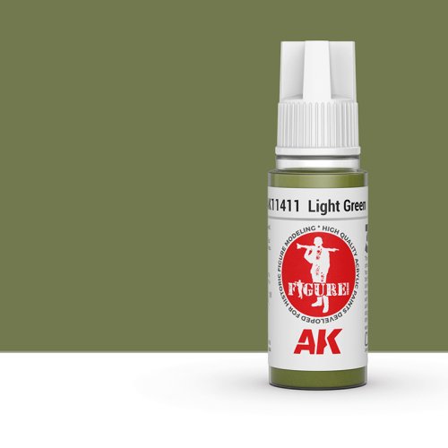 Go to product AK INTERACTIVE 11411 - Acrylic paint Light Green 17ml