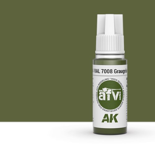 Go to product AK INTERACTIVE 11314 - Acrylic paint RAL 7008 Graugrün Opt 2  17ml