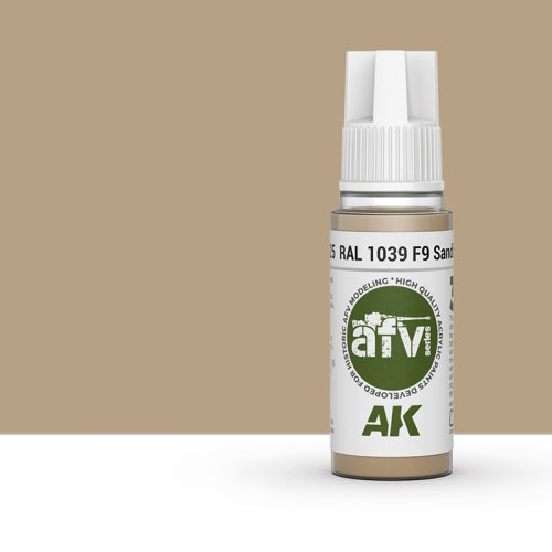 Go to product AK INTERACTIVE 11325 - Acrylic paint RAL 1039 F9 Sandbeige 17ml