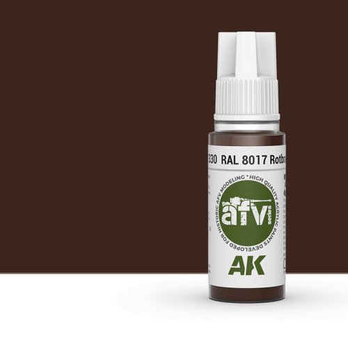 Go to product AK INTERACTIVE 11330 - Acrylic paint RAL 8017 Rotbraun 17ml