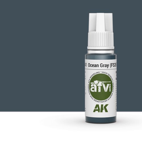 Go to product AK INTERACTIVE 11341 - Acrylic paint Ocean Gray FS35164 17ml