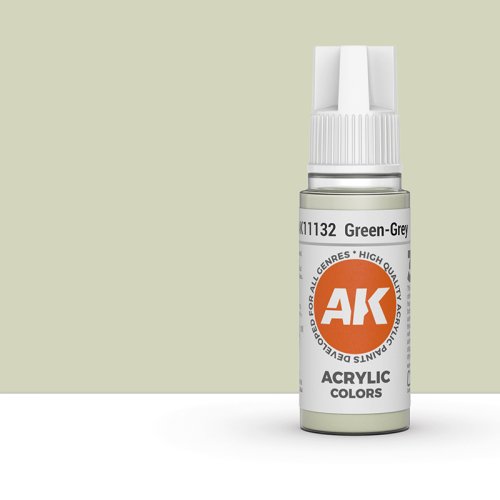Go to product AK INTERACTIVE 11132 - Acrylic paint Green-Grey 17ml