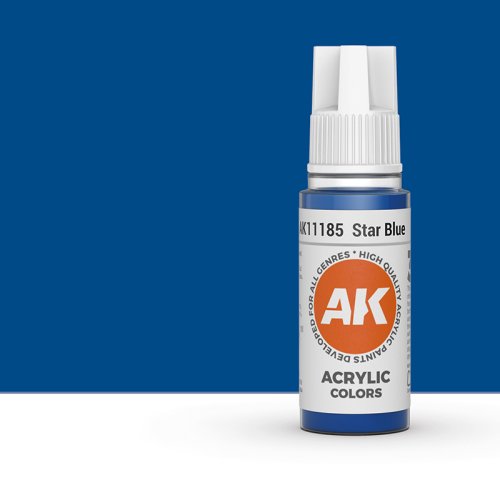 Go to product AK INTERACTIVE 11185 - Acrylic paint Star Blue 17ml