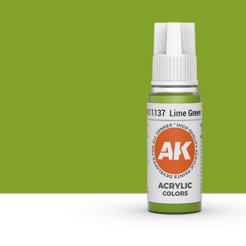 Go to product AK INTERACTIVE 11137 - Acrylic paint Lime Green 17ml