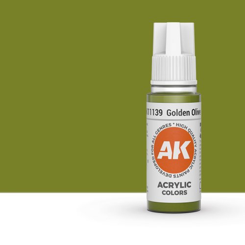 Go to product AK INTERACTIVE 11139 - Acrylic paint Golden Olive 17ml