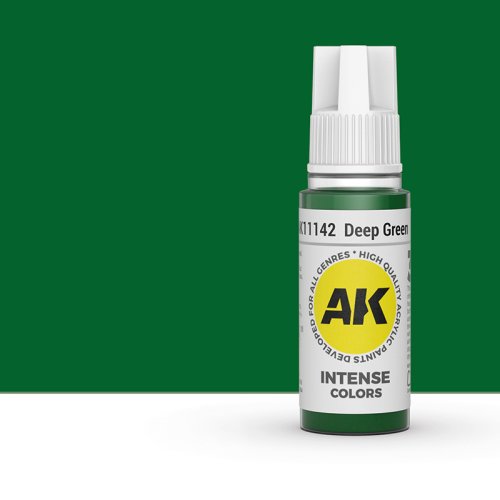 Go to product AK INTERACTIVE 11142 - Acrylic paint Deep Green 17ml