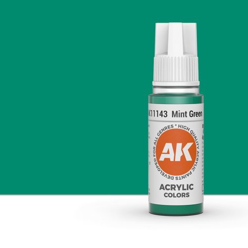 Go to product AK INTERACTIVE 11143 - Acrylic paint Mint Green 17ml