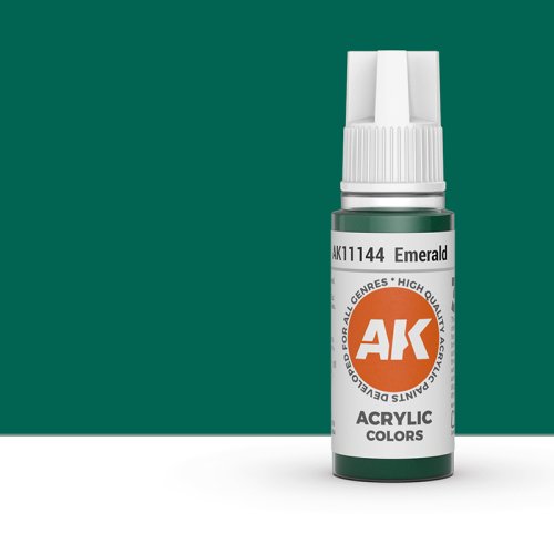 Go to product AK INTERACTIVE 11144 - Acrylic paint Emerald 17ml