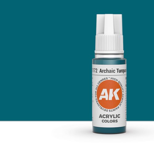 Go to product AK INTERACTIVE 11172 - Acrylic paint Archaic Turquoise 17ml