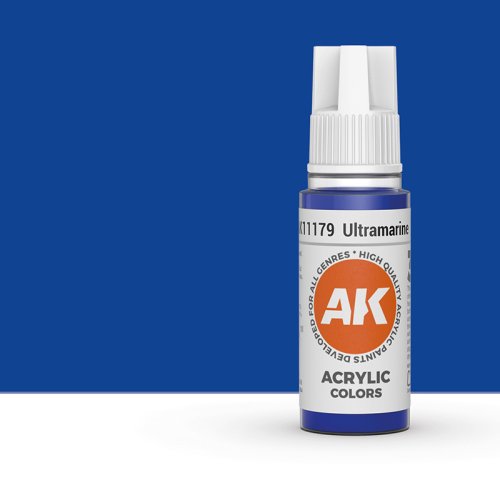 Go to product AK INTERACTIVE 11179 - Acrylic paint Ultramarine 17ml