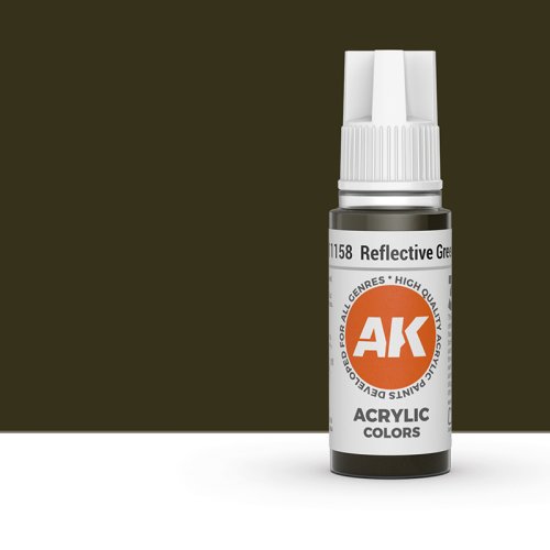 Go to product AK INTERACTIVE 11158 - Acrylic paint Reflective Green 17ml