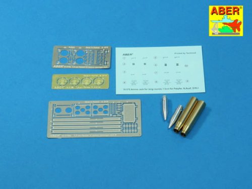 Go to product ABER 16075B - 1:16 Pz.Kpfw. IV, Ausf.H Vol.16B - Ammo stowage rack type B for long rounds
