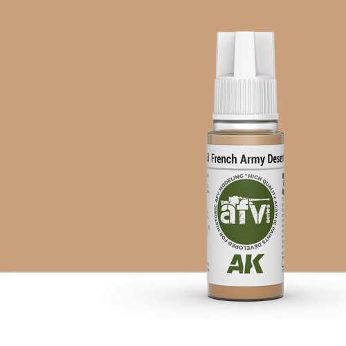 Go to product AK INTERACTIVE 11363 - Acrylic paint French Army Desert Sand 17ml