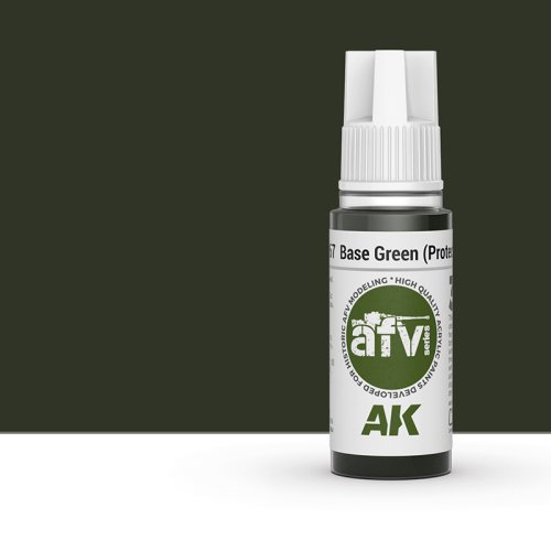 Go to product AK INTERACTIVE 11367 - Acrylic paint Base Green Protective 17ml
