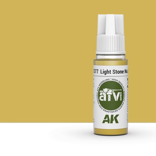 Go to product AK INTERACTIVE 11377 - Acrylic paint Light Stone No.61 17ml
