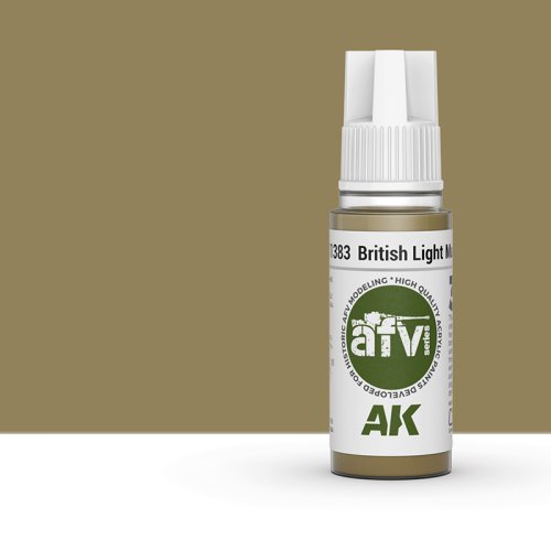 Go to product AK INTERACTIVE 11383 - Acrylic paint British Light Mud 17ml