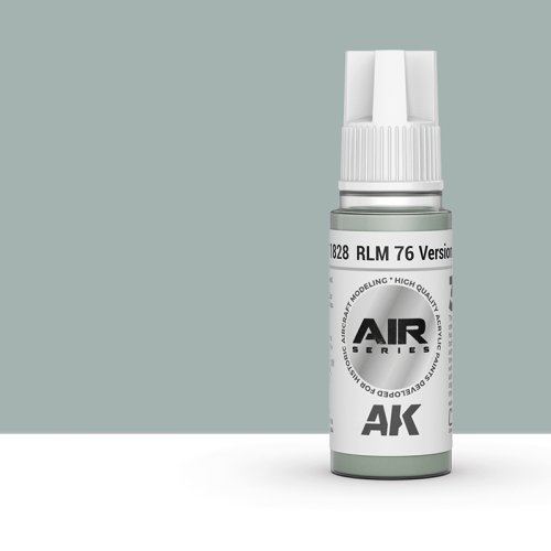 Go to product AK INTERACTIVE 11828 - Acrylic paint RLM 76 Version 2 17ml