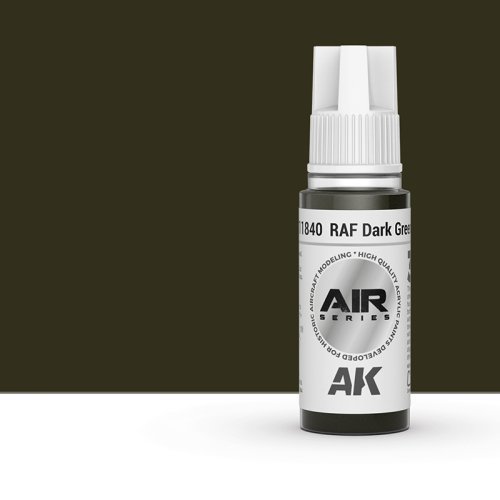 Go to product AK INTERACTIVE 11840 - Acrylic paint RAF Dark Green 17ml