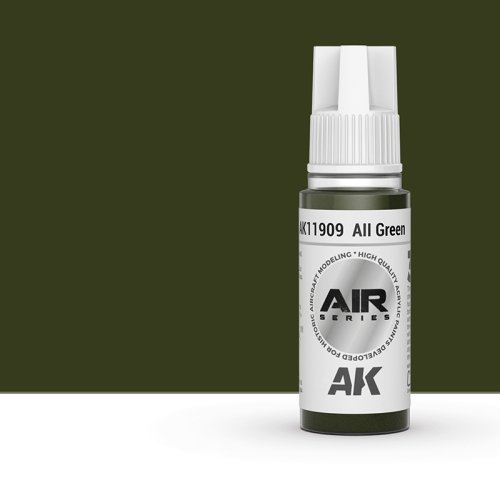 Go to product AK INTERACTIVE 11909 - Acrylic paint AII Green 17ml