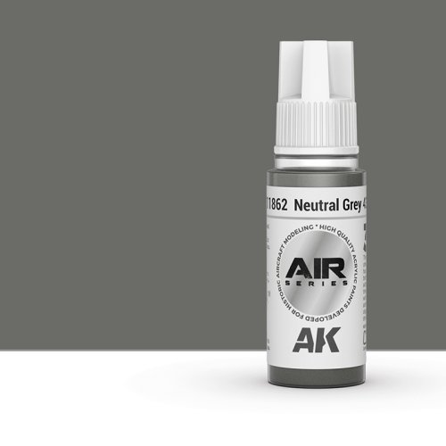 Go to product AK INTERACTIVE 11862 - Acrylic paint Neutral Grey 43 17ml