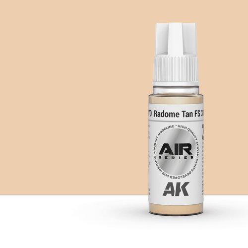 Go to product AK INTERACTIVE 11870 - Acrylic paint Radome Tan FS 33613 17ml