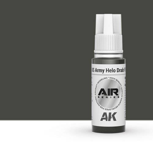Go to product AK INTERACTIVE 11872 - Acrylic paint US Army Helo Drab FS 34031 17ml