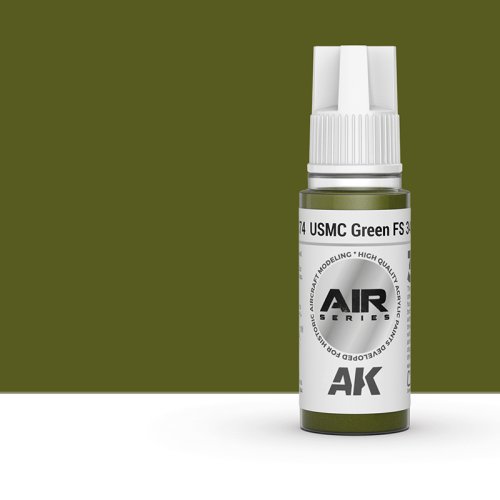 Go to product AK INTERACTIVE 11874 - Acrylic paint USMC Green FS 34095 17ml