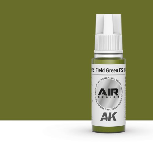 Go to product AK INTERACTIVE 11875 - Acrylic paint Field Green FS 34097 17ml