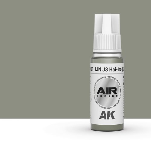 Go to product AK INTERACTIVE 11891 - Acrylic paint IJN J3 Hai-iro - Grey 17ml