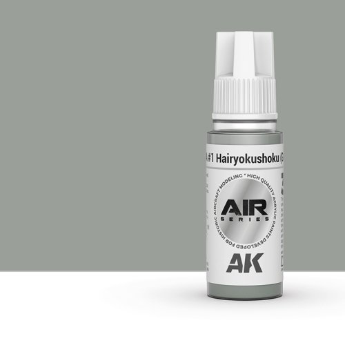 Go to product AK INTERACTIVE 11899 - Acrylic paint IJA #1 Hairyokushoku - Grey-Green 17ml
