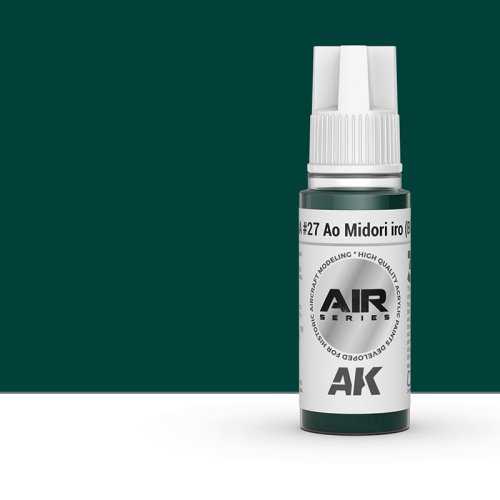 Go to product AK INTERACTIVE 11903 - Acrylic paint IJA #27 Ao Midori iro - Blue-Green 17ml