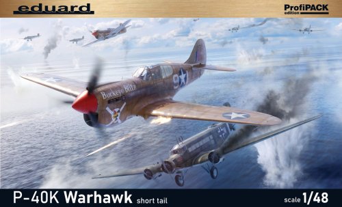 Go to product Pre-order - Eduard 82243 - 1:48 P-40K Warhawk short tail