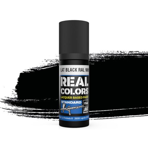 Go to product AK Interactive RC804 - Flat Black RAL 9005 17 ml