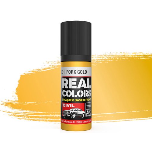 Go to product AK Interactive RC831 - Fork Gold 17 ml