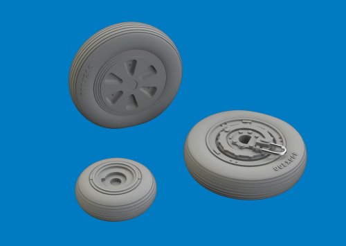 Go to product Eduard 672465 - 1:72 MiG-21R wheels