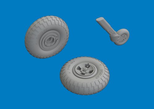 Go to product Eduard 6481206 - 1:48 Spitfire Mk.IX wheels