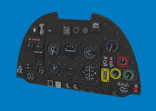 Go to product Eduard 644348 - 1:48 Spitfire Mk.IXe LööK resin set